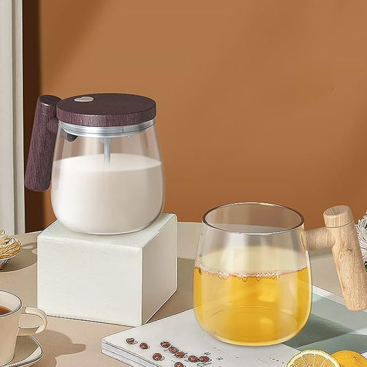 Caneca de Café Portátil Auto Agitação 400ml | Casa & Utilidades