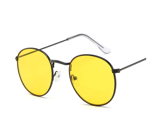 Óculos De Sol Vintage Malik UV400 (FRETE GRÁTIS)