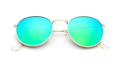 Óculos De Sol Vintage Malik UV400 (FRETE GRÁTIS)