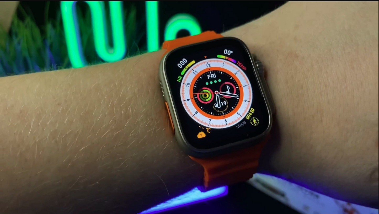 SmartWatch X8 Ultra + Fone AirPods Pro 2 DE BRINDE + FRETE GRÁTIS