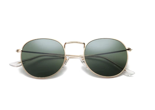 Óculos De Sol Vintage Malik UV400 (FRETE GRÁTIS)