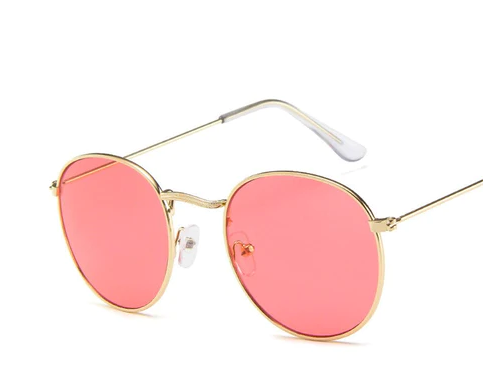 Óculos De Sol Vintage Malik UV400 (FRETE GRÁTIS)