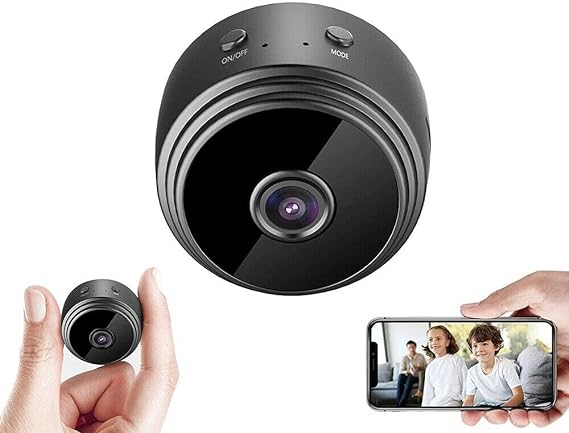 Câmera de Segurança Mini A9 - portátil e com visão noturna
