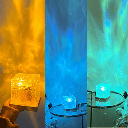 Luminária Cubo Relaxy - Adoce Seu Espaço com Cores Vibrantes!