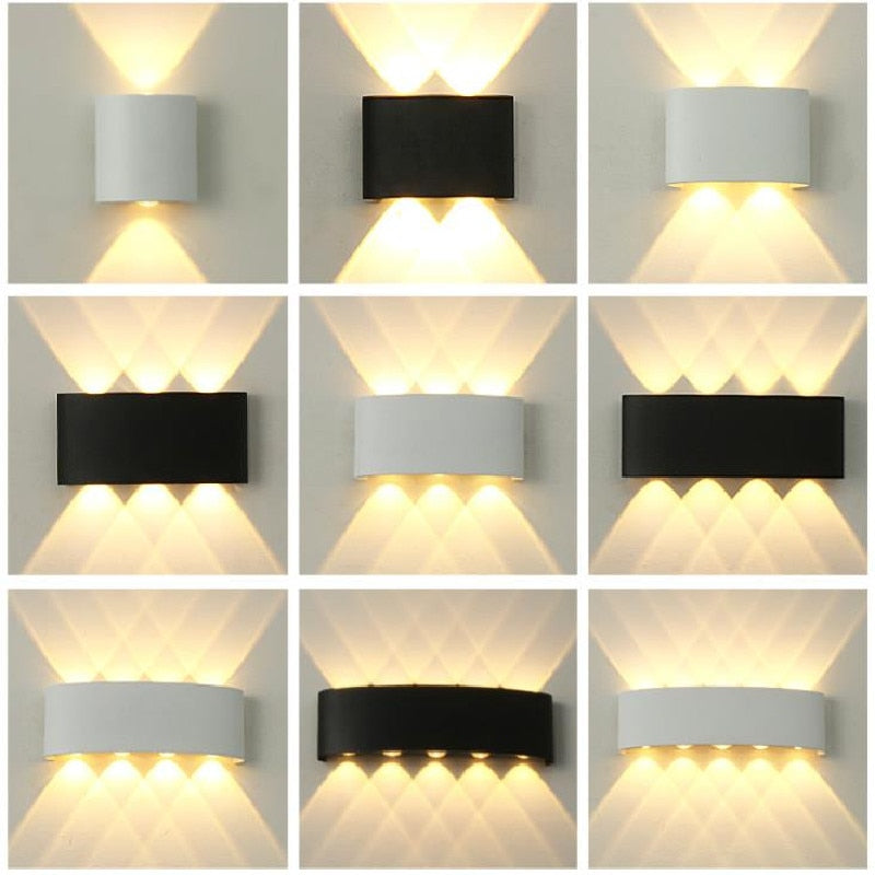 Luminária de Parede Externa em LED | A prova d'água