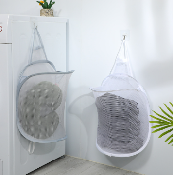 Cesta de Roupas Sujas de Parede Dobrável | Utilidades para Casa