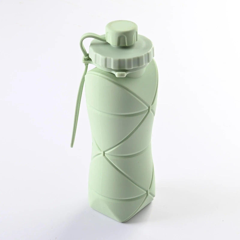 Garrafa de Água de Silicone para Esportes ao Ar Livre