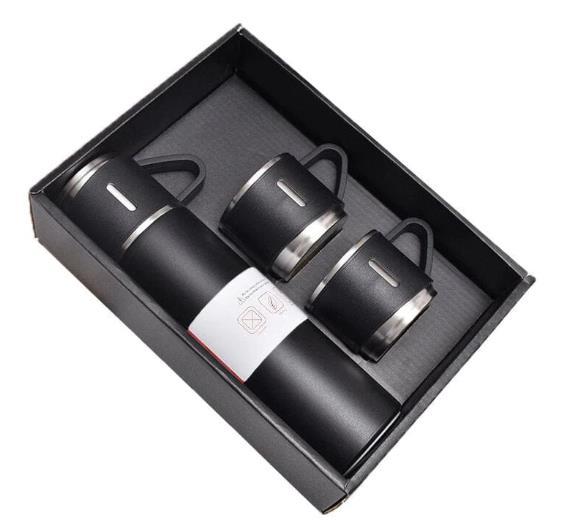 Kit Garrafa Térmica e Xícaras Karaman