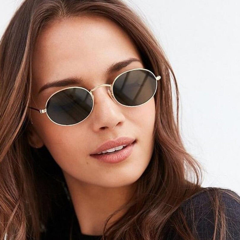 Óculos De Sol Vintage Martie UV400 (FRETE GRÁTIS)