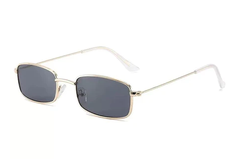 Óculos De Sol Vintage Brigid Retangular UV400