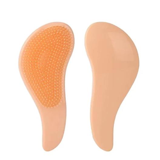 Escova de Cabelo On-the-Go | Compacto e Leve com Cerdas Suaves e Eficientes
