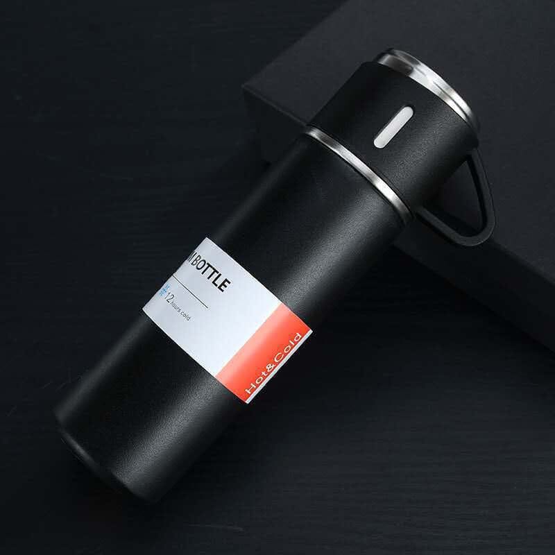 Kit Garrafa Térmica e Xícaras Karaman