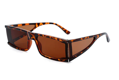 Óculos de Sol Vintage Retangular Fowler UV400 (FRETE GRÁTIS)