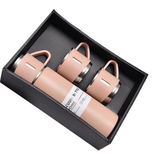 Kit Garrafa Térmica e Xícaras Karaman