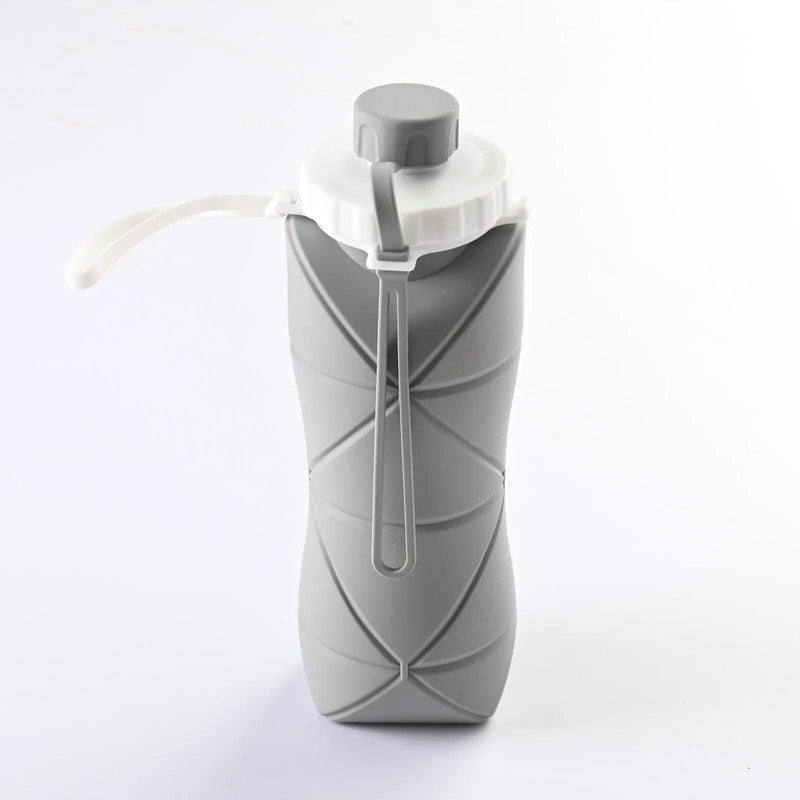 Garrafa de Água de Silicone para Esportes ao Ar Livre