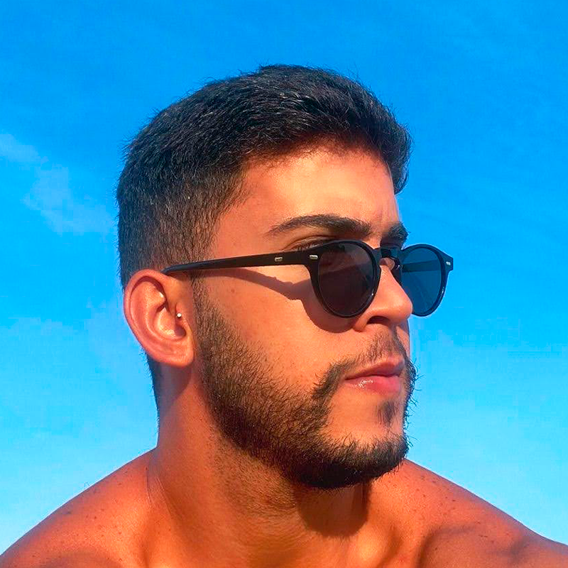 Óculos De Sol Vintage Brett UV400 (Frete Grátis)