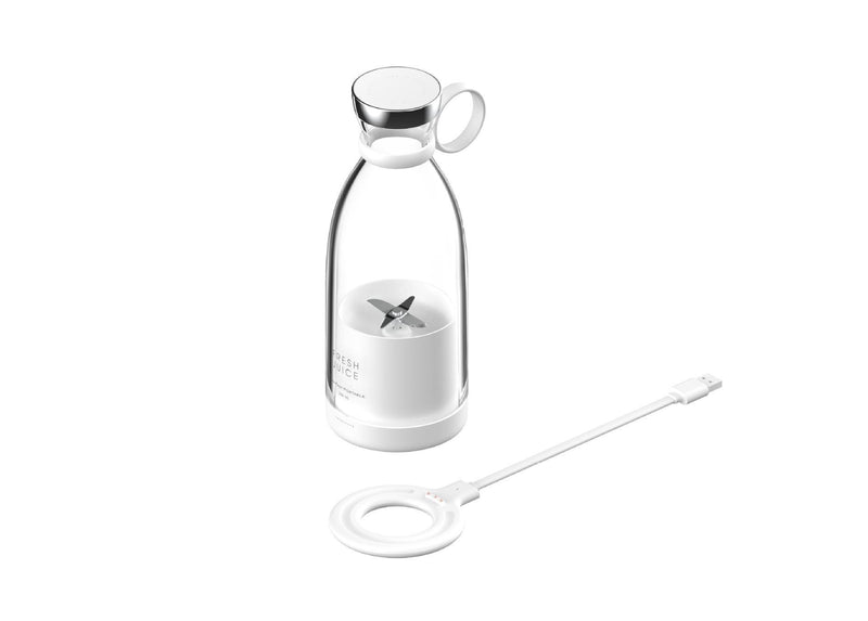Mini Fruit Blender - Garrafa Espremedor de Sucos Portátil e Elétrica