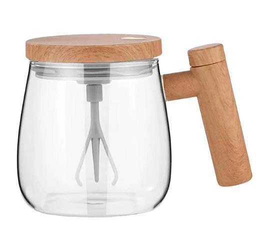 Caneca de Café Portátil Auto Agitação 400ml | Casa & Utilidades