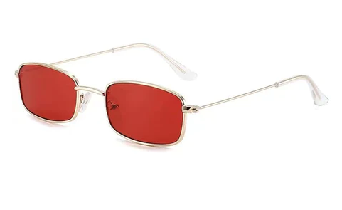 Óculos De Sol Vintage Brigid Retangular UV400