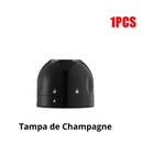 Lock Vácuo - Tampa para Garrafa de Vinho/Champagne: Preserve o Sabor, Mantenha a Frescura!