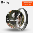 Colar SafePet Anti Pulgas e Carrapatos [8 meses de proteção] | Acessórios para Pets