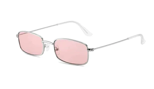 Óculos De Sol Vintage Brigid Retangular UV400