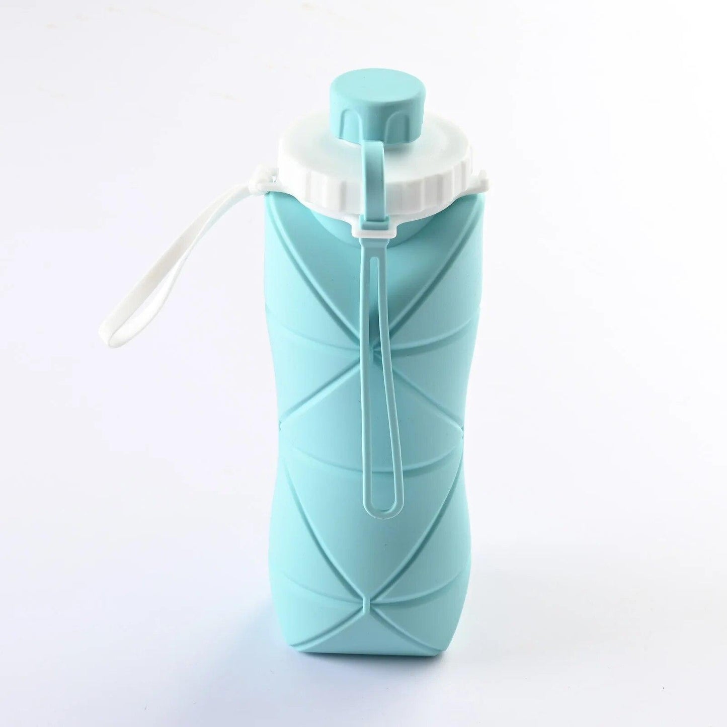 Garrafa de Água de Silicone para Esportes ao Ar Livre