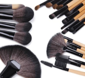 Kit pincéis de maquiagem conjunto com 24 peças - Urbi Shop Shop Urbi