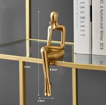 Estatua Decorativa Abstrata - Suporte para Livros | Casa & Decoração