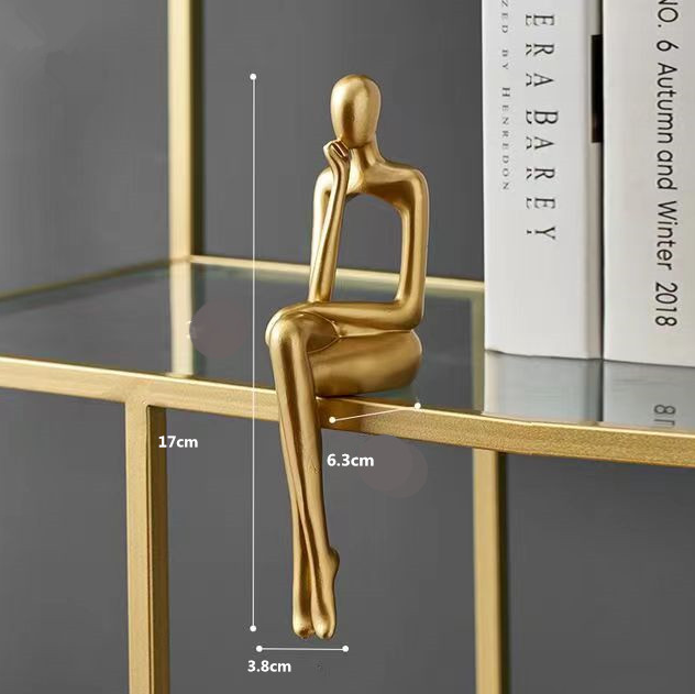 Estatua Decorativa Abstrata - Suporte para Livros | Casa & Decoração