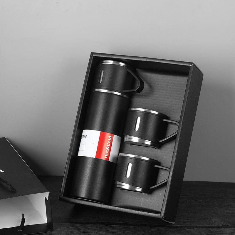 Kit Garrafa Térmica e Xícaras Karaman