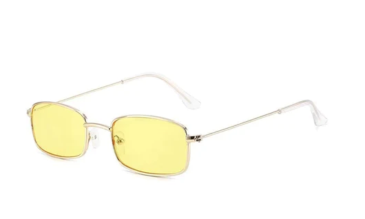 Óculos De Sol Vintage Brigid Retangular UV400