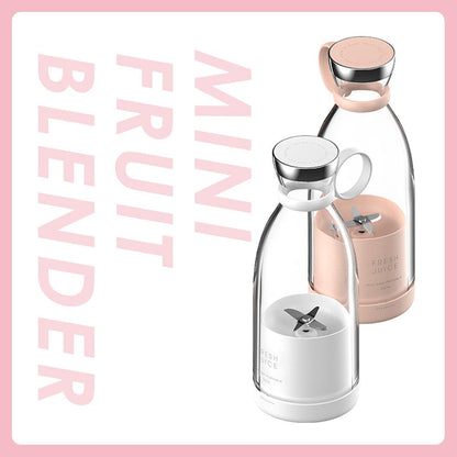 Mini Fruit Blender - Garrafa Espremedor de Sucos Portátil e Elétrica