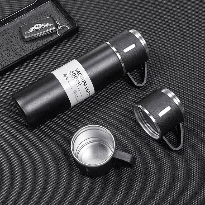 Kit Garrafa Térmica e Xícaras Karaman